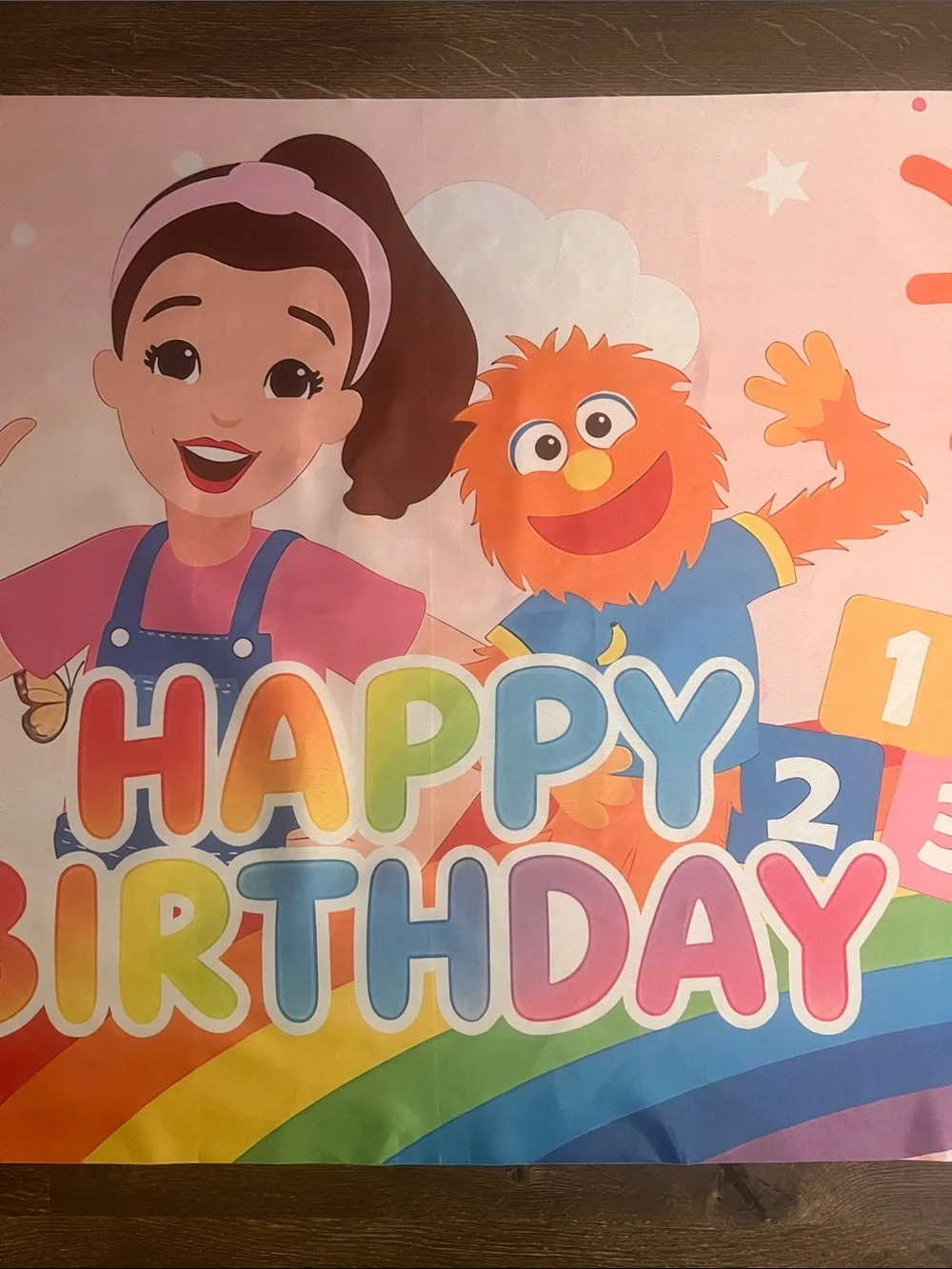 Ms Rachel Birthday Banner Decoration
